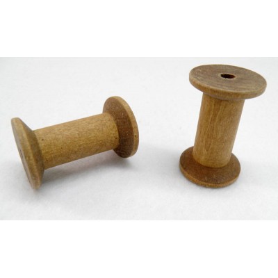 Ξύλινο Καρούλι Μεγάλο 49Χ34mm Καφέ_0519222-02